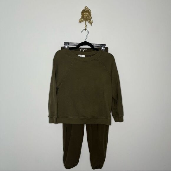 AG Adriano Goldschmeid Green Sweatsuit - Picture 1 of 9
